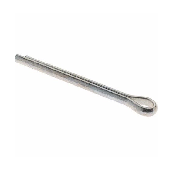 3.2mm Diam x 32mm Long Extended Prong Cotter Pin Grade 2 Steel Zinc–Plated 100PK