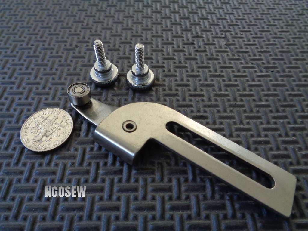 Swing Away Roller Guide For Sewing Machine With Screws , Roller 7mm Diameter