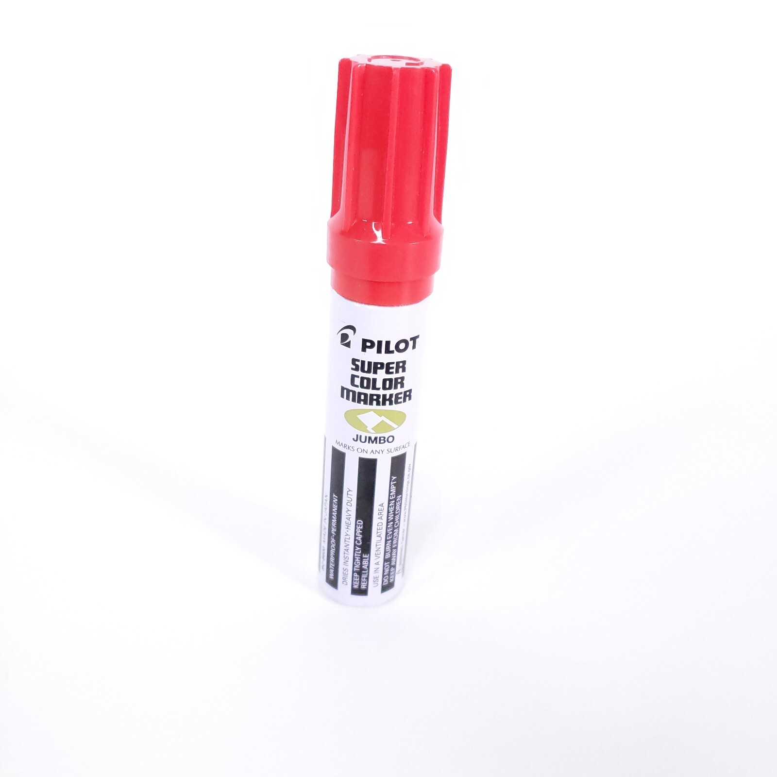 Pilot Jumbo Refillable Permanent Marker Chisel Tip Red SC-6600 Heavy Duty