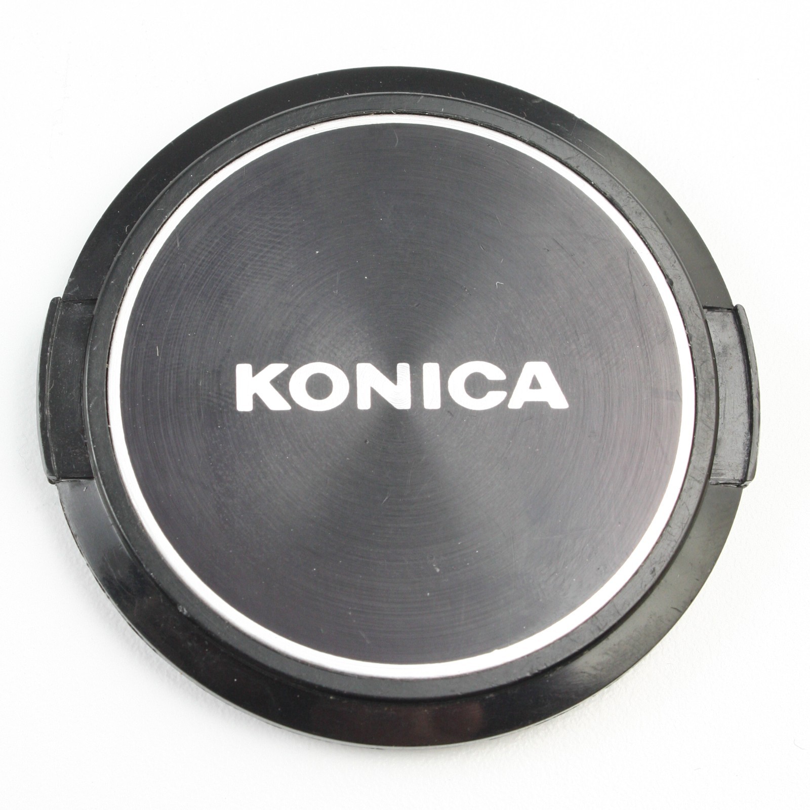 Konica 55mm - Snap-On Black/Silver Front Lens Cap for Macro Hexanon AR