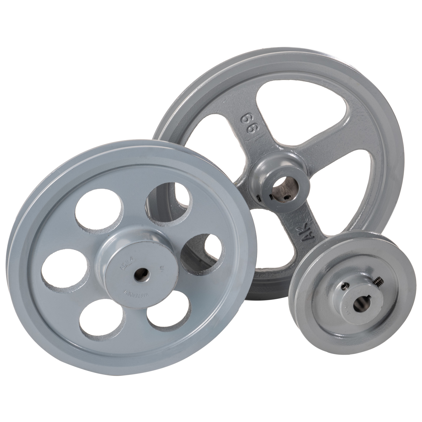 AK41-3/4 V-Belt Sheave, 0.75 in Bore, 3L, 4L, A Belt, 3.95 in OD