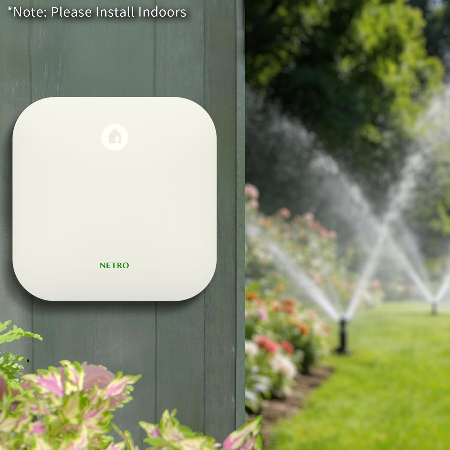 Smart Sprinkler Controller 6 Zones Sprinkler Timer App-Based Irrigation Controll