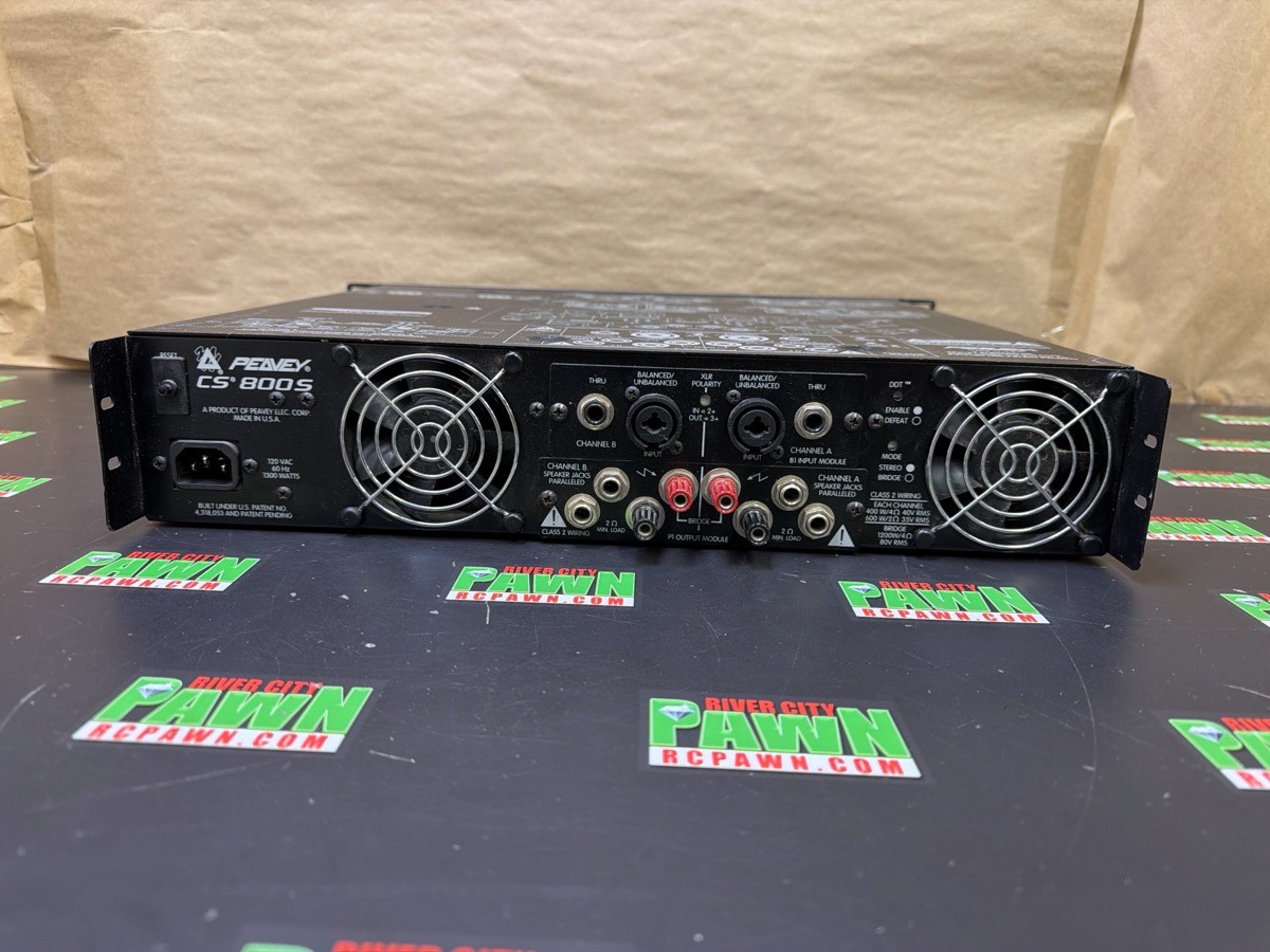 PEAVEY CS800S rack gear power amplifier (R7A016052)