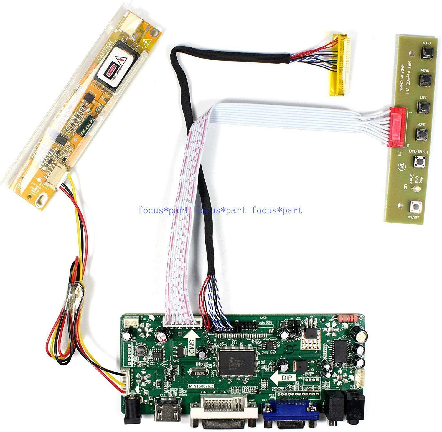 Kit for LTN150XB-L03 HDMI+DVI+VGA LCD LED screen Controller Board