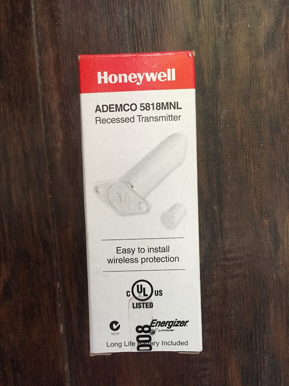 honeywell Ademco 5818MNL Recessed Transmitter