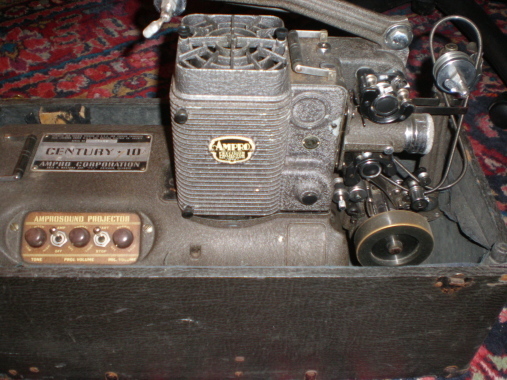 Antique Movie projector Professional Ampro Century 10 - 16mm  No Ac Cord Vintage