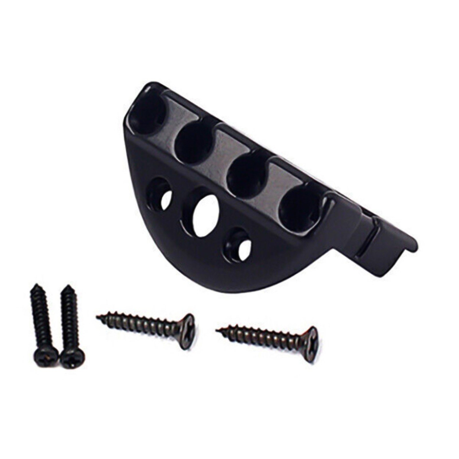 Zinc Alloy 4-string Headless Electric Guitar String Locking Nut Set With Screw