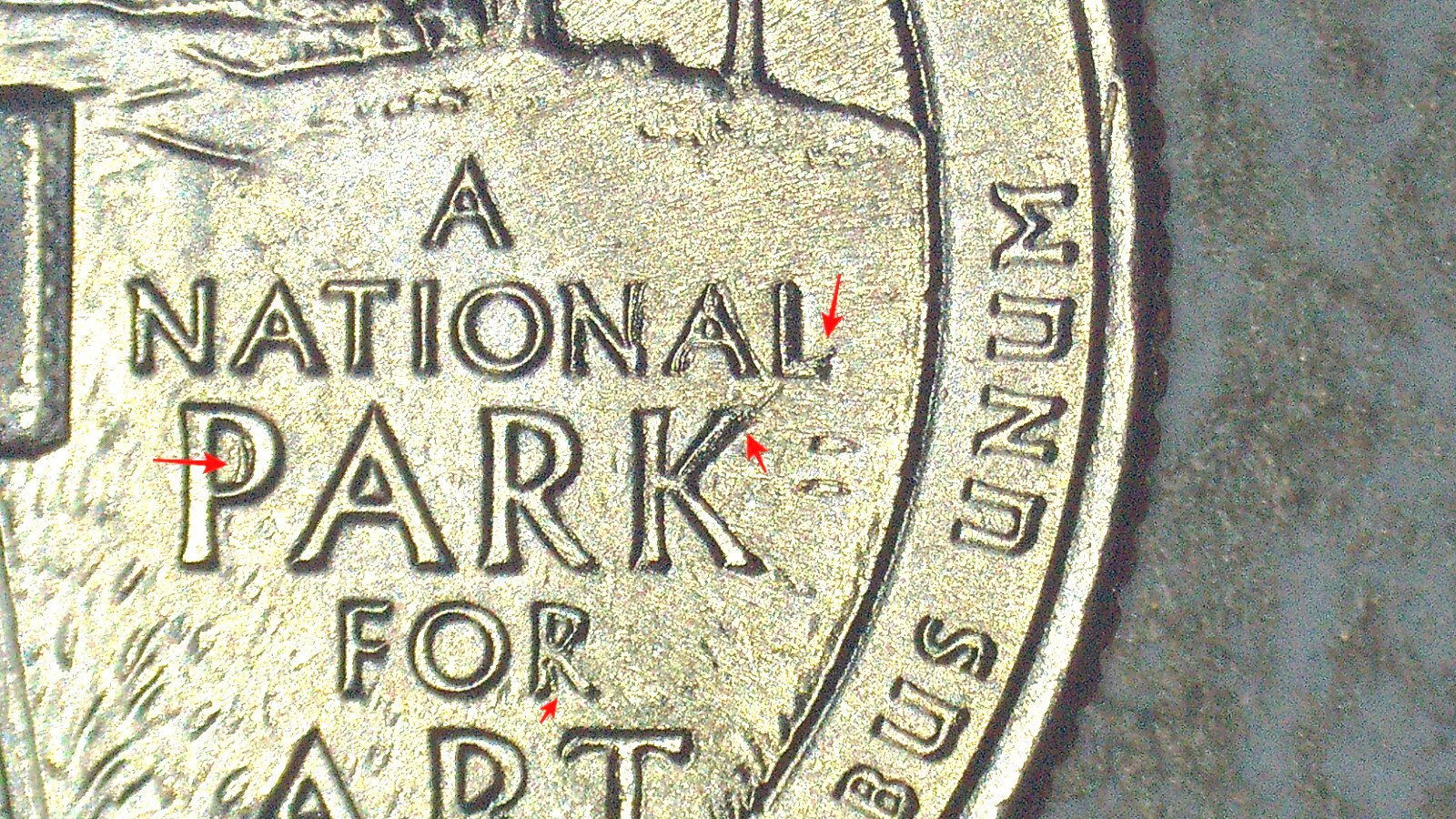 2020 P Error Connecticut Weir Farm Quarter- Reverse Die BREAKS