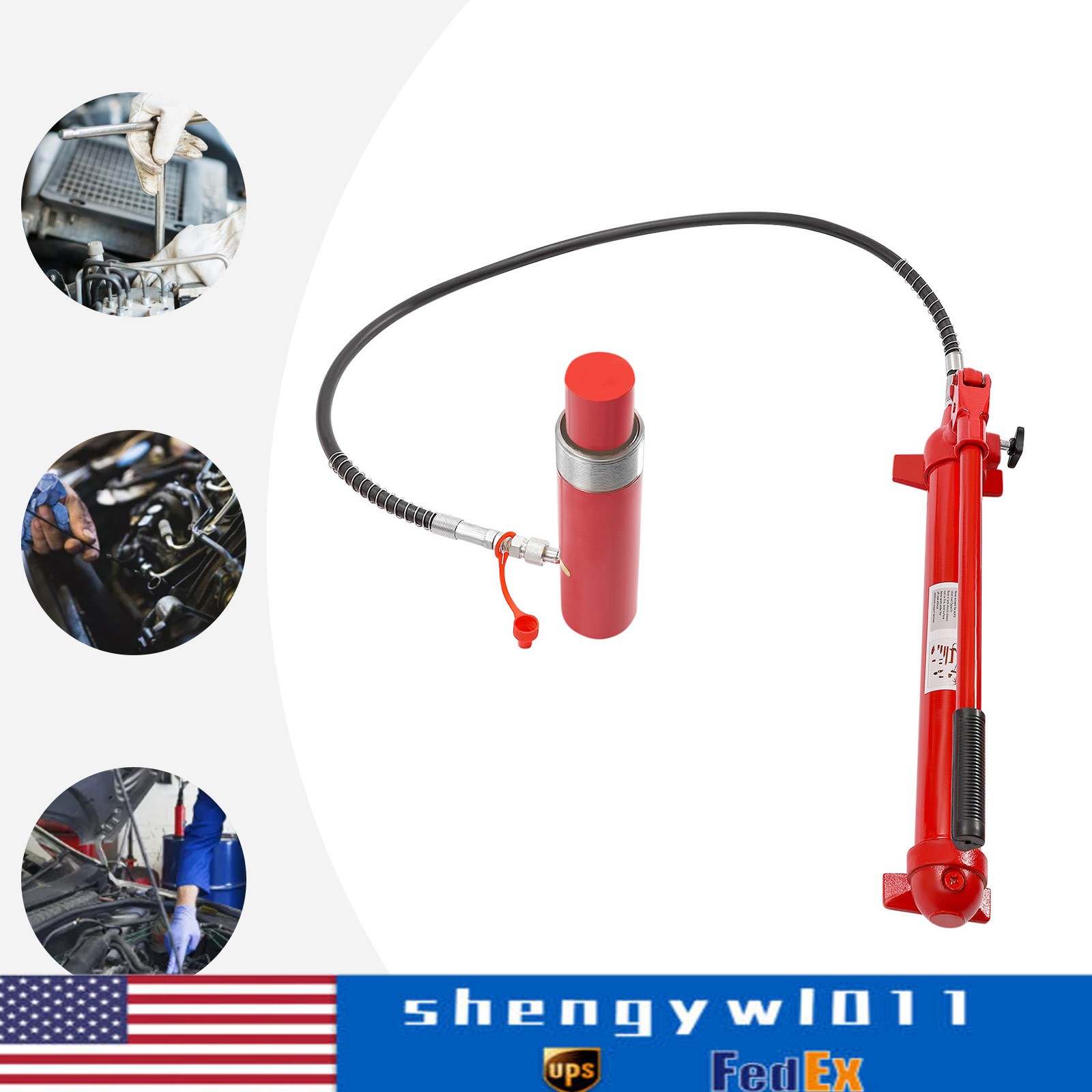 AUTO SHOP TOOL LIFT RAM 20 TON PORTA POWER HYDRAULIC JACK BODY FRAME REPAIR KIT