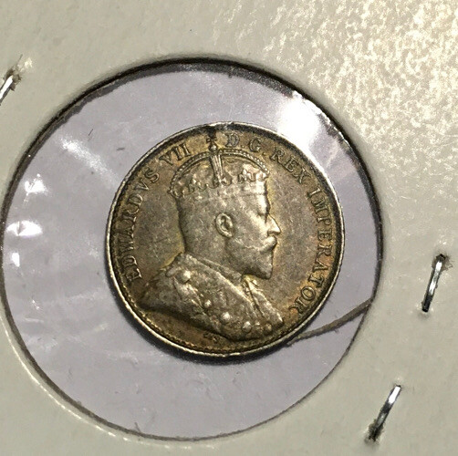 Canada 5c Silver 1904 High Circ Grade