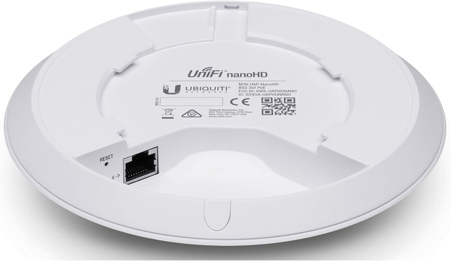 Versatile UniFi nanoHD 1733Mbps Access Point - App-Controlled Wi-Fi Solution