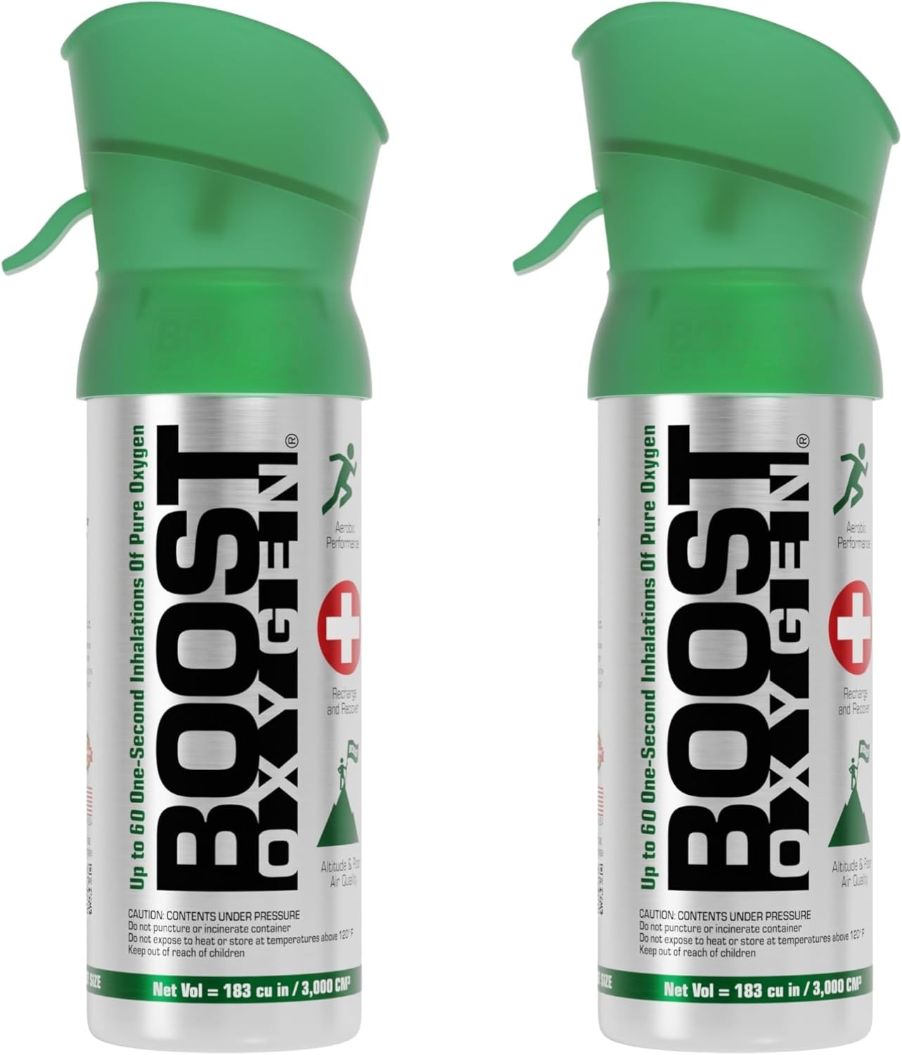 Boost Oxygen Pocket Size Natural 3L Canister | Respiratory Support for Aerobic R