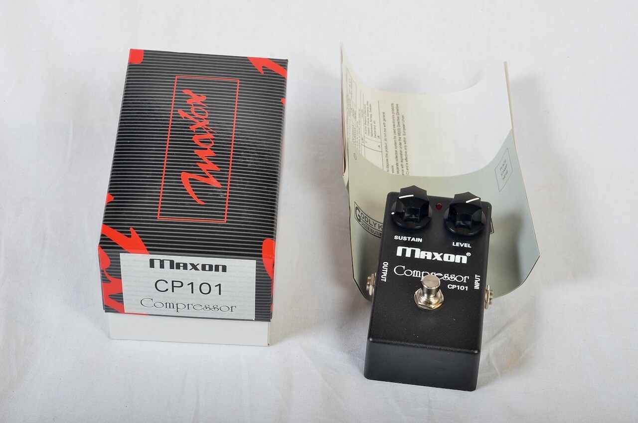Maxon CP101 Compressor Guitar Effect Pedal