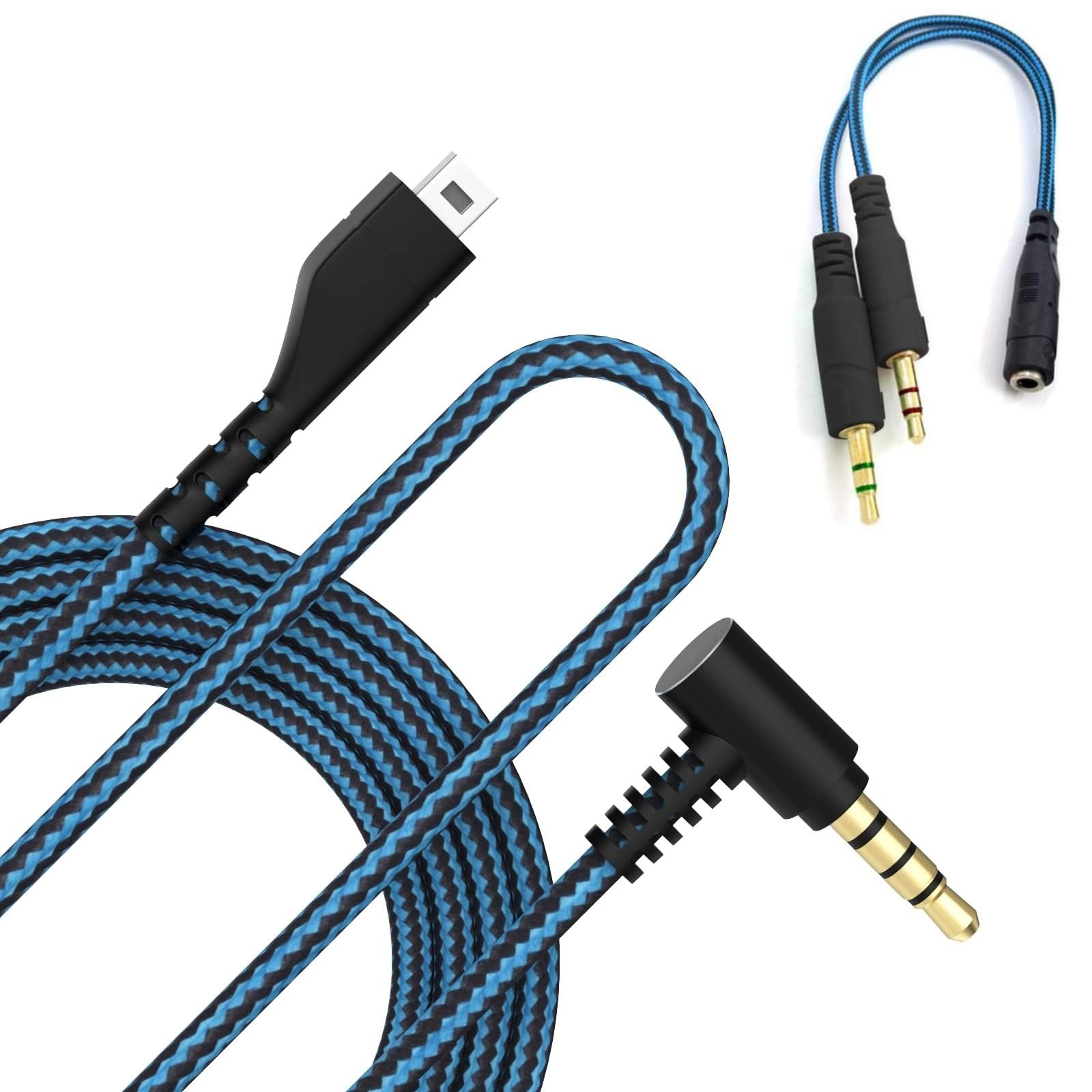 Audio Cable with SteelSeries Arctis 3, Arctis 5, Arctis Nova 3, Arctis 7, Arc...