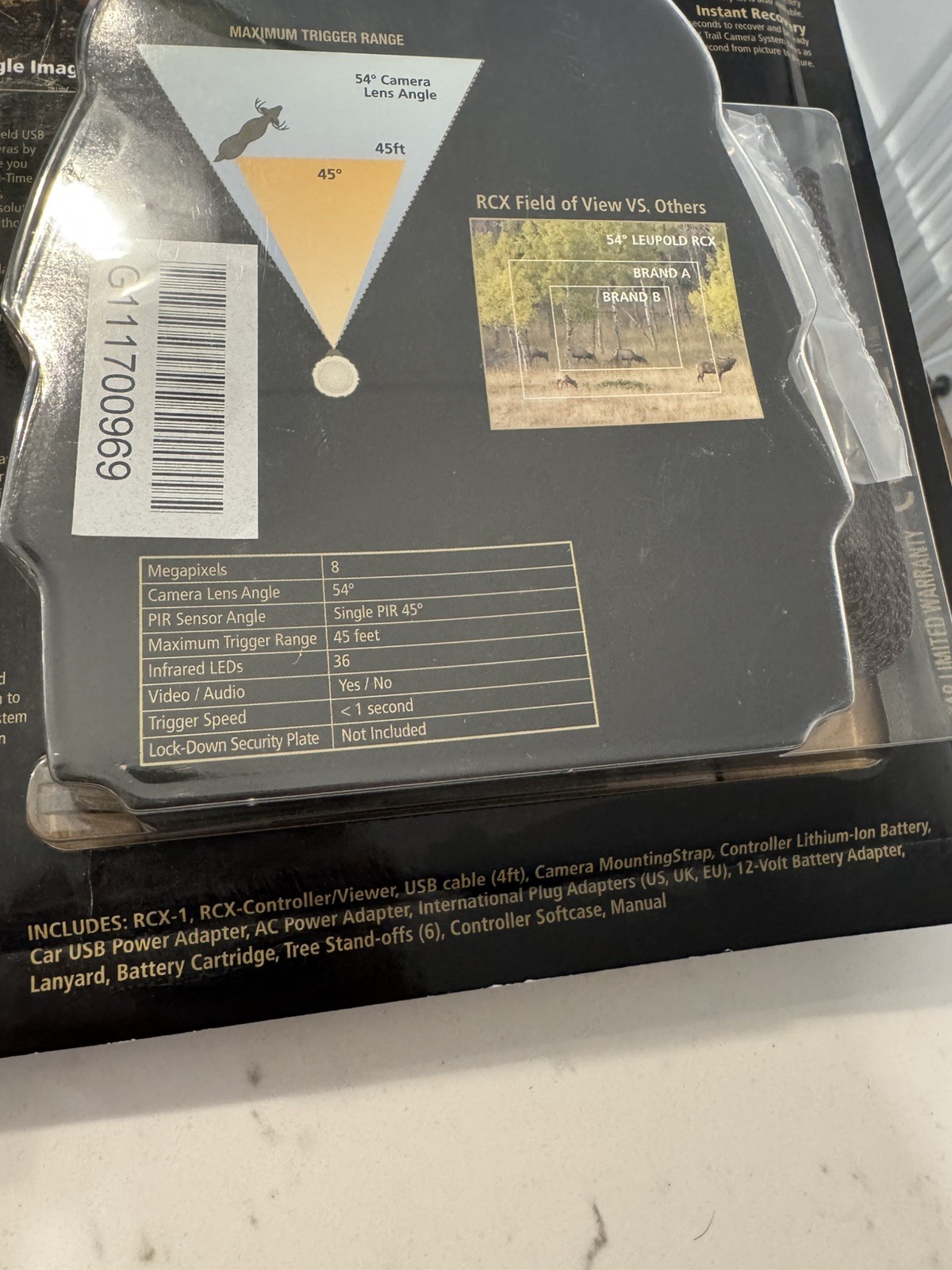 Leupold RCX-1 Game Trail Camera Controller And Camera, New Unopened In Box