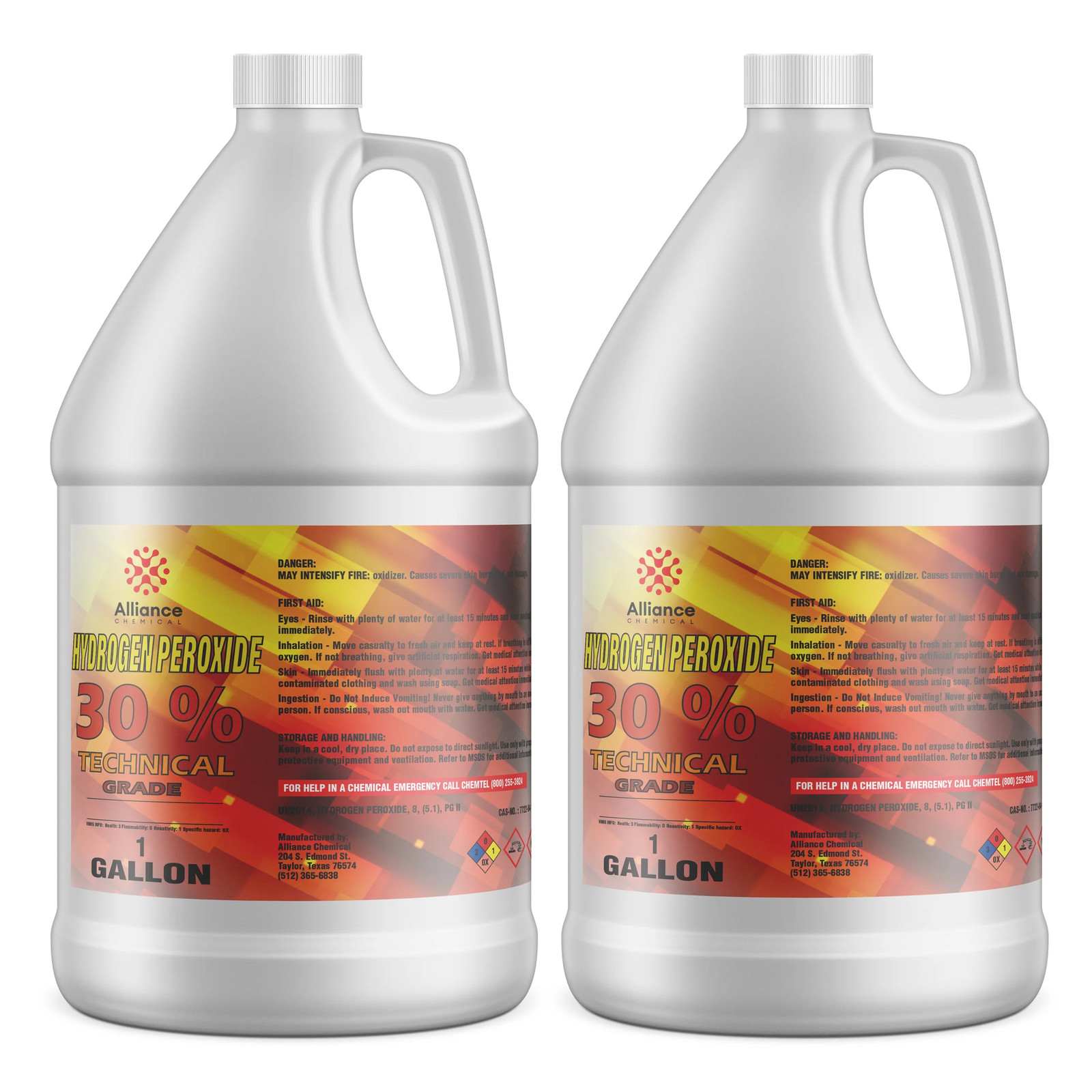 Hydrogen Peroxide 30% Technical - 2 Gallons