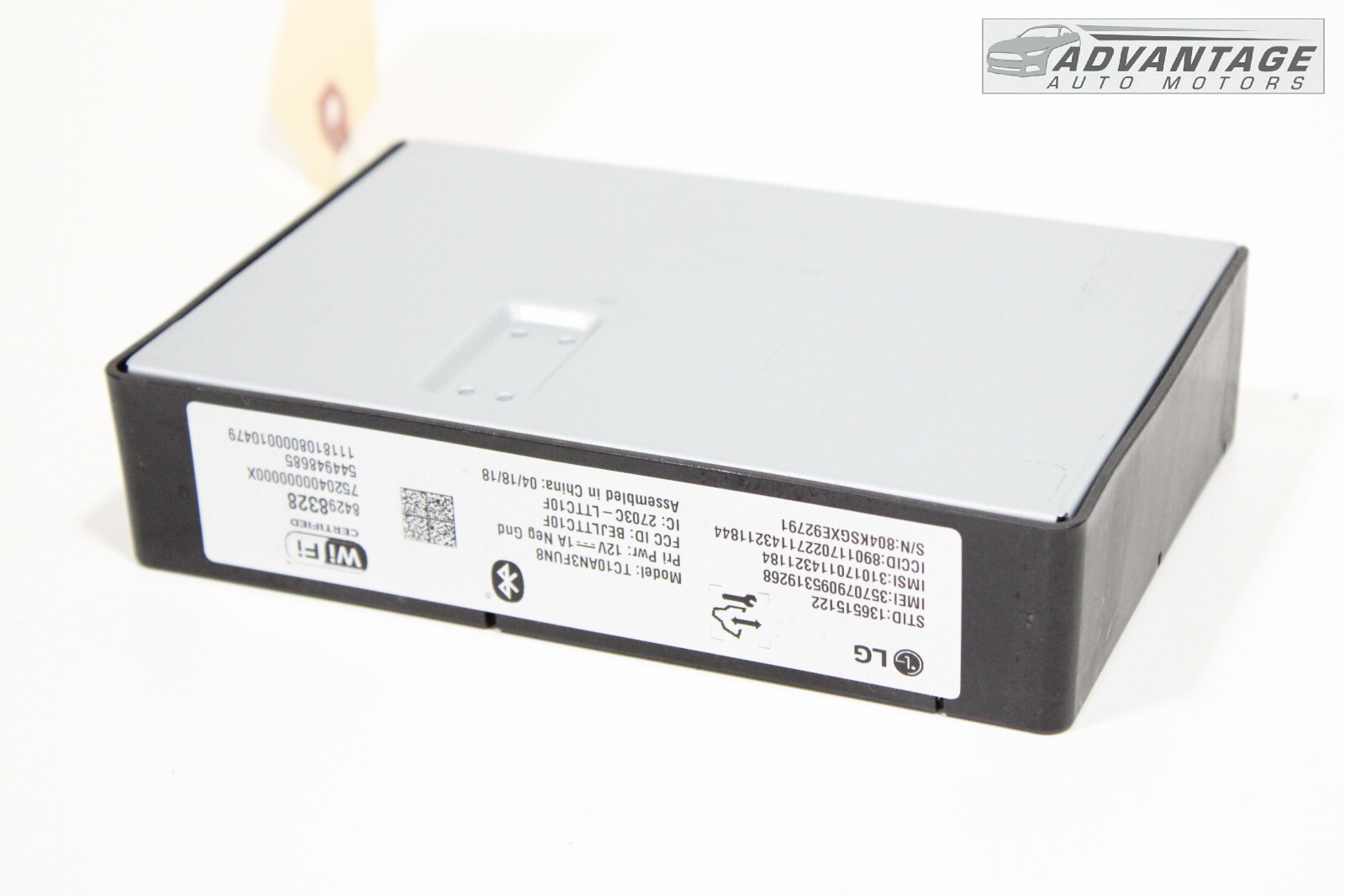 2018-2021 CHEVY TRAVERSE ONSTAR COMMUNICATION TELEMATICS CONTROL MODULE OEM