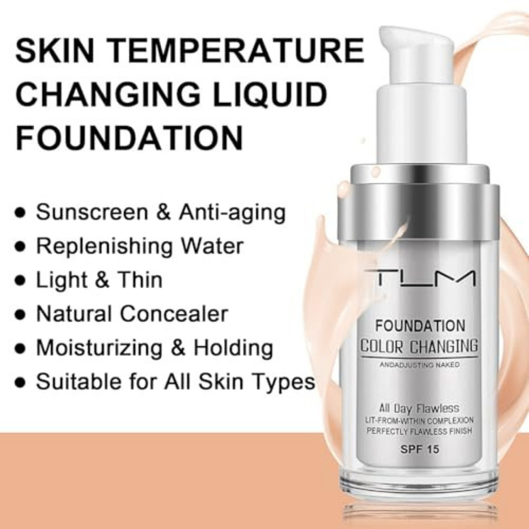 2X TLM Pro Classic Colour Changing Foundation Magic Flawless Concealer Makeup