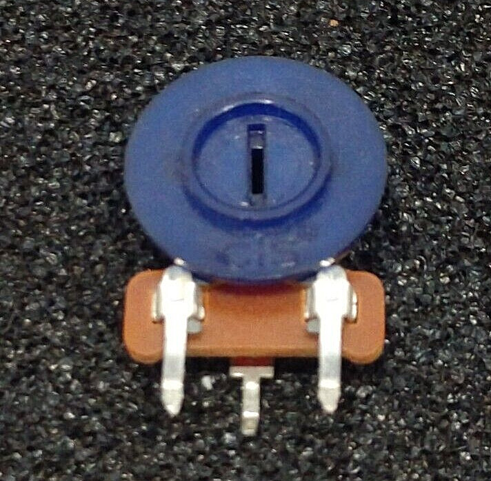 LOT OF 2 CTS X201R504B MILSPEC TRIMMER RESISTOR 500KOHM 20%
