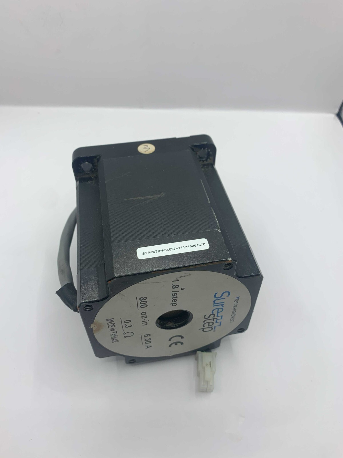 SURESTEP STP-MTRH-34097 stepper motor, NEMA 34 frame, IP40, single shaft