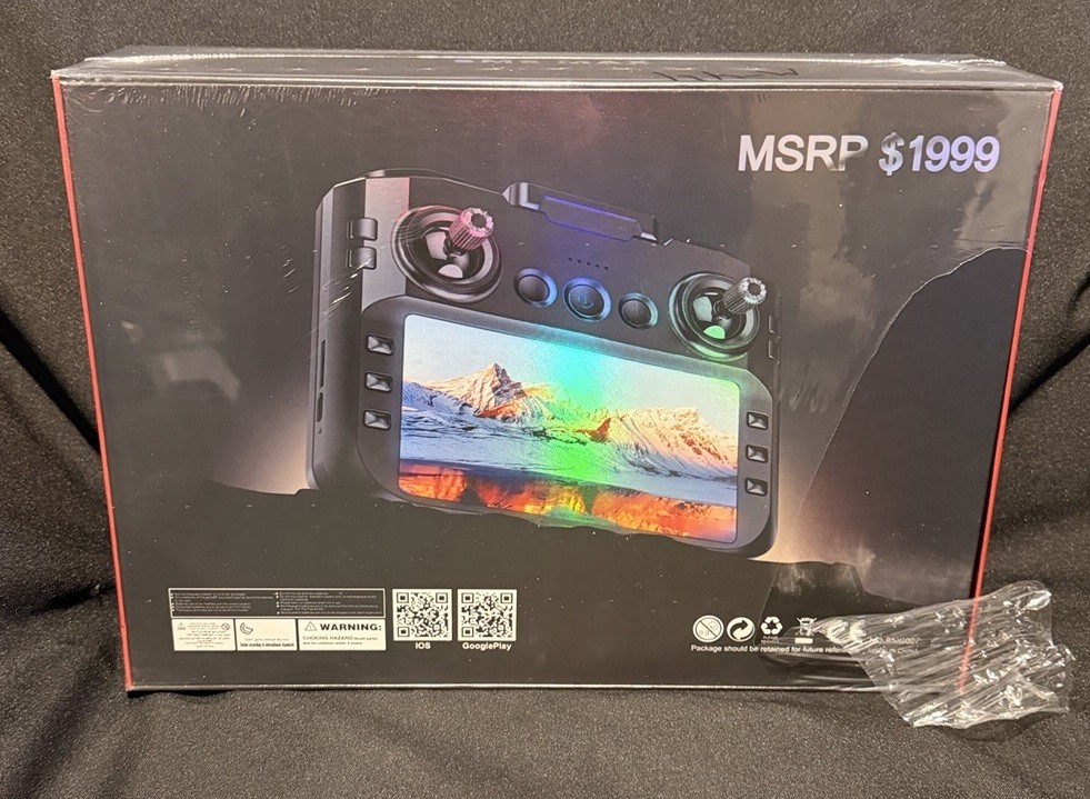 SMS Max 4K Camera Drone with Obstacle Avoidance Dual Cameras NEW SEALED