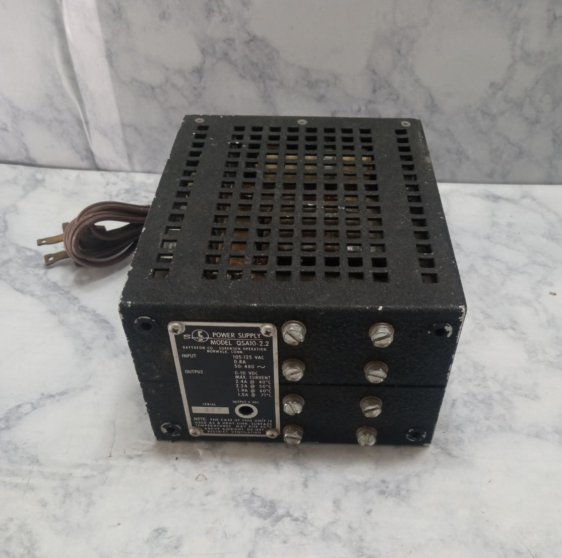 SORENSEN QSA10-2.2 POWER SUPPLY QSA1022