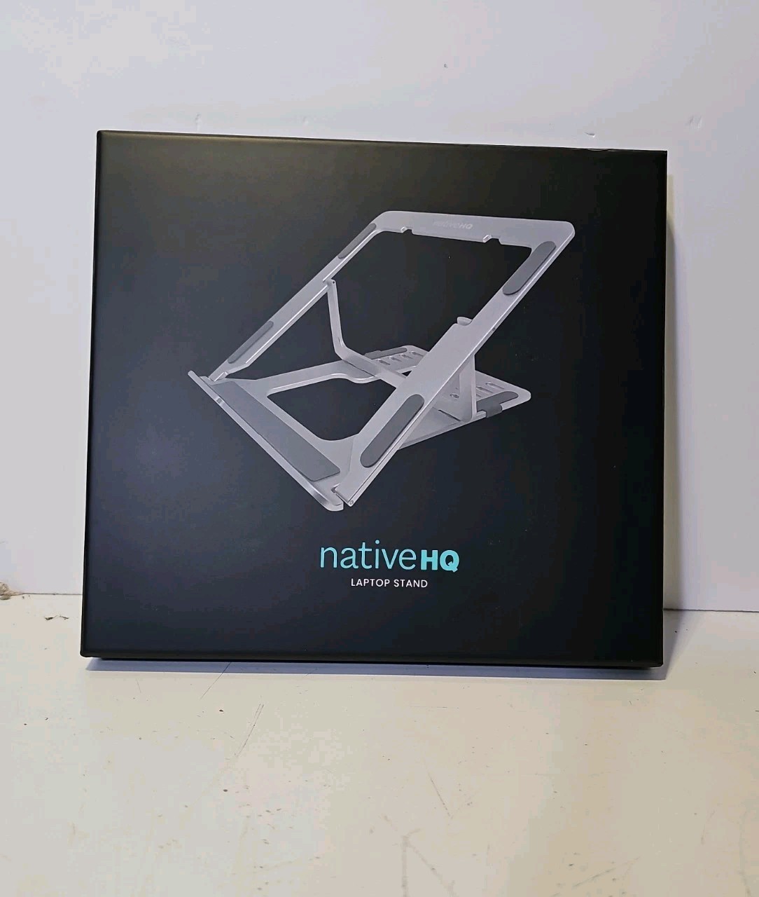 NativeHQ Laptop Stand - Fold-Flat Design - Supports Up To 15" Laptop