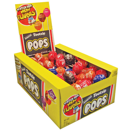 Tootsie Pops Assorted Mix, 100 pcs. FREE shipping