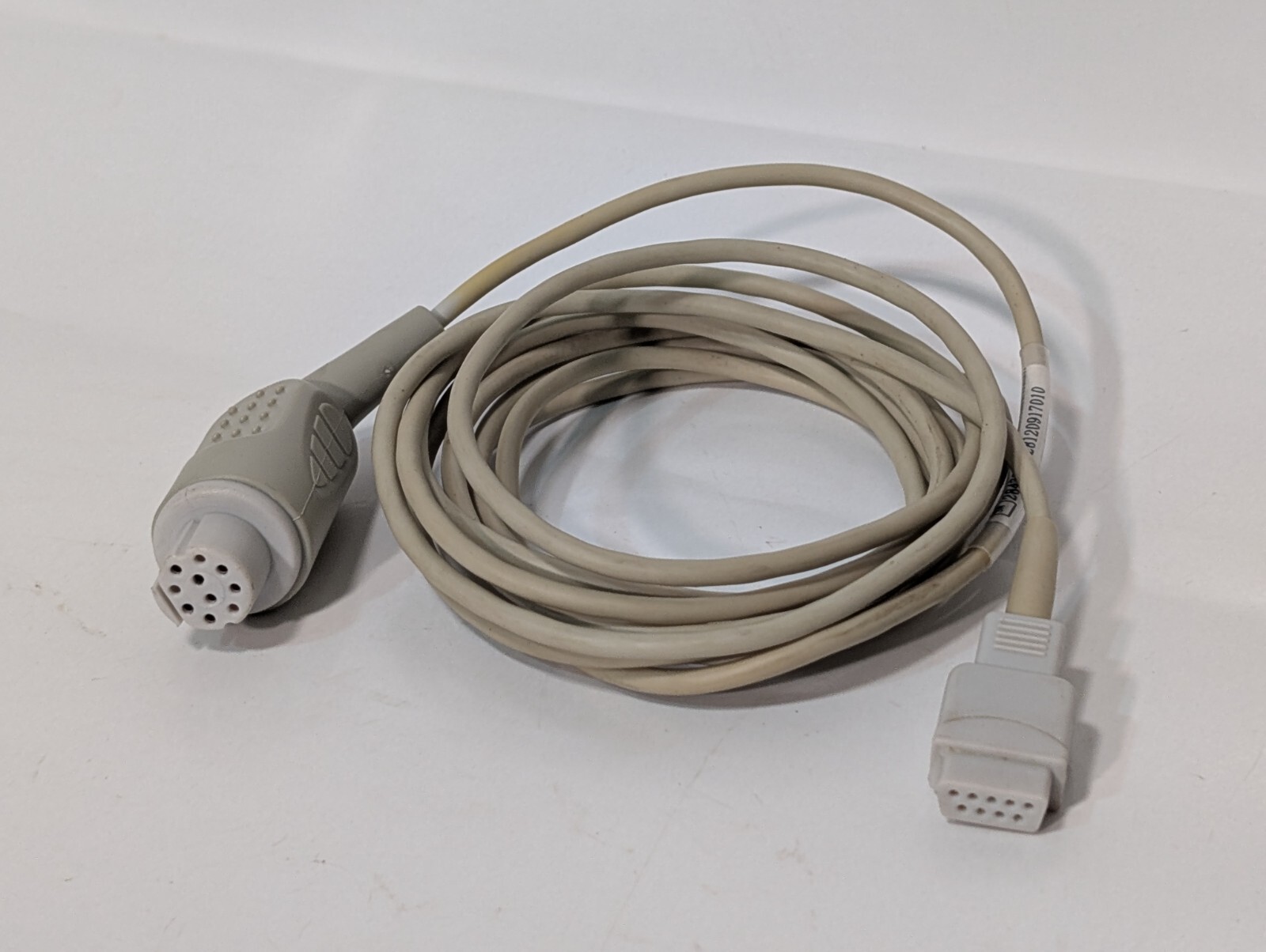 Unbranded U710-09 SpO2 Transducer Adapter Cable, 9 Pin Connectors
