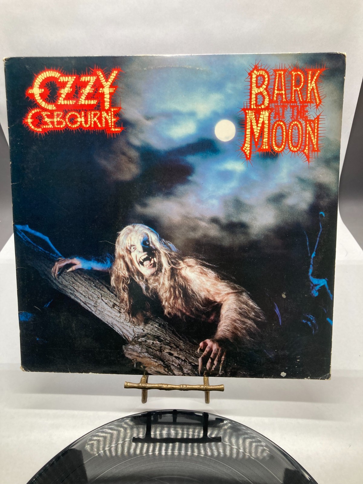 Ozzy Osbourne Bark At The Moon Vinyl LP 1983 CBS Associated Record PZ-38987