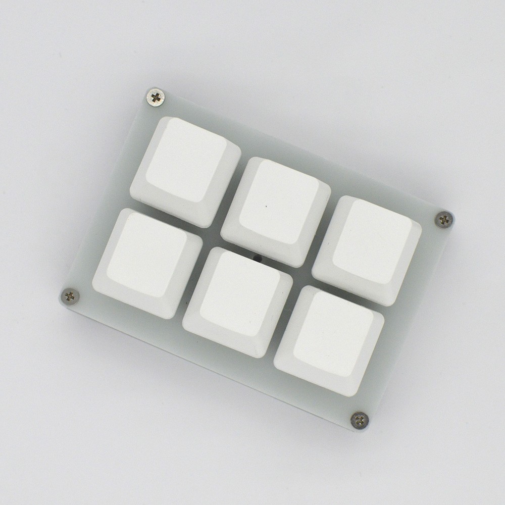 6-Key DIY Customize USB Programmable Mechanical Keyboard Macro keypad Shortcut d