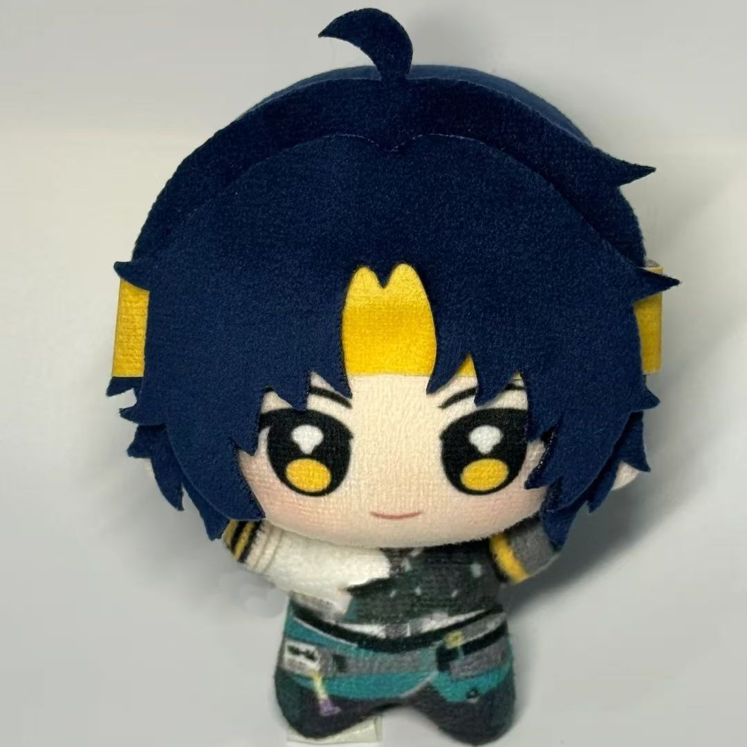 10cm Zenless Zone Zero Anime Asaba Harumasa Cotton Plush Doll Pendant Toy Gift