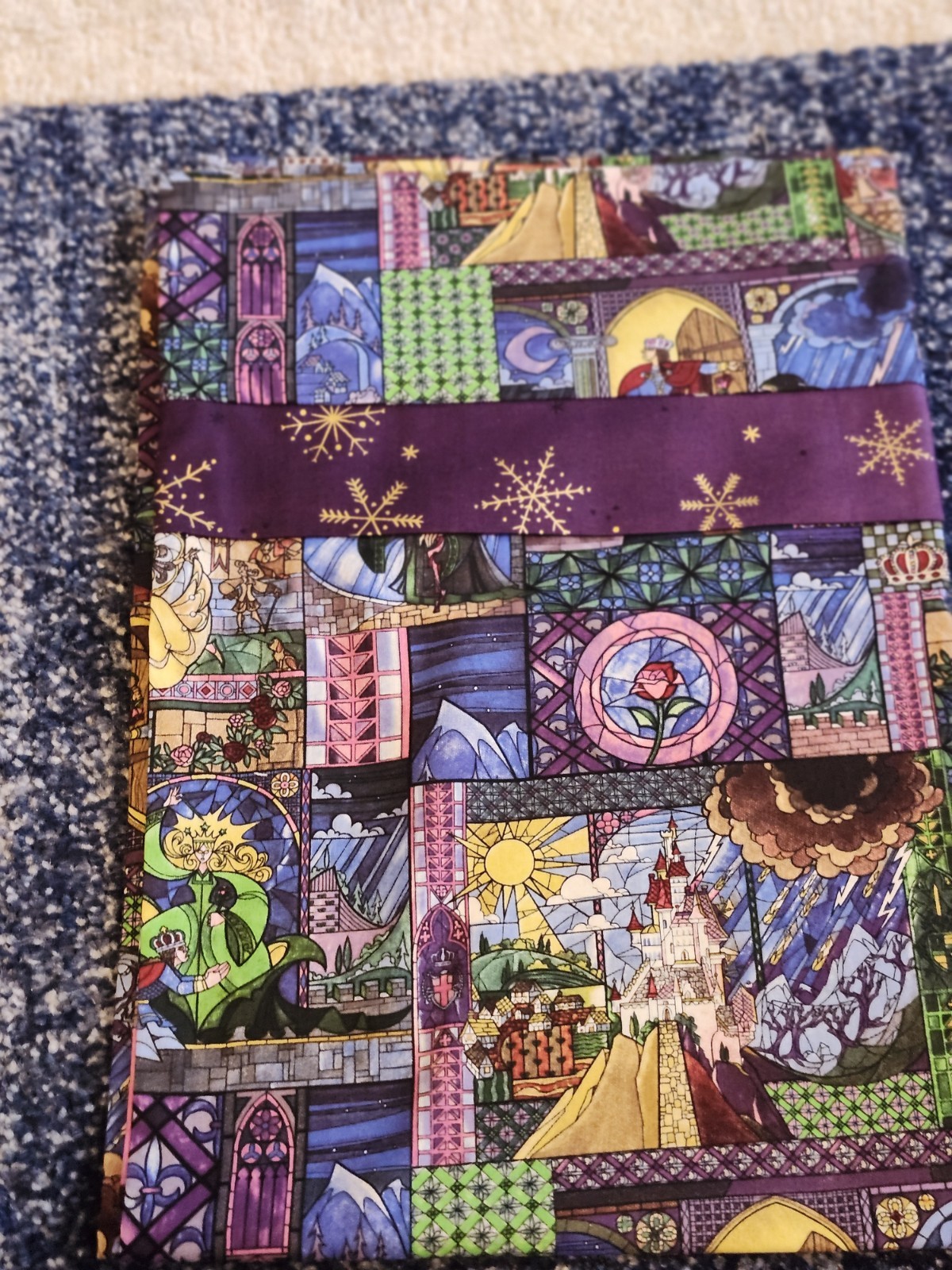 Pillowcase Beauty And Beast Cotton 20x30