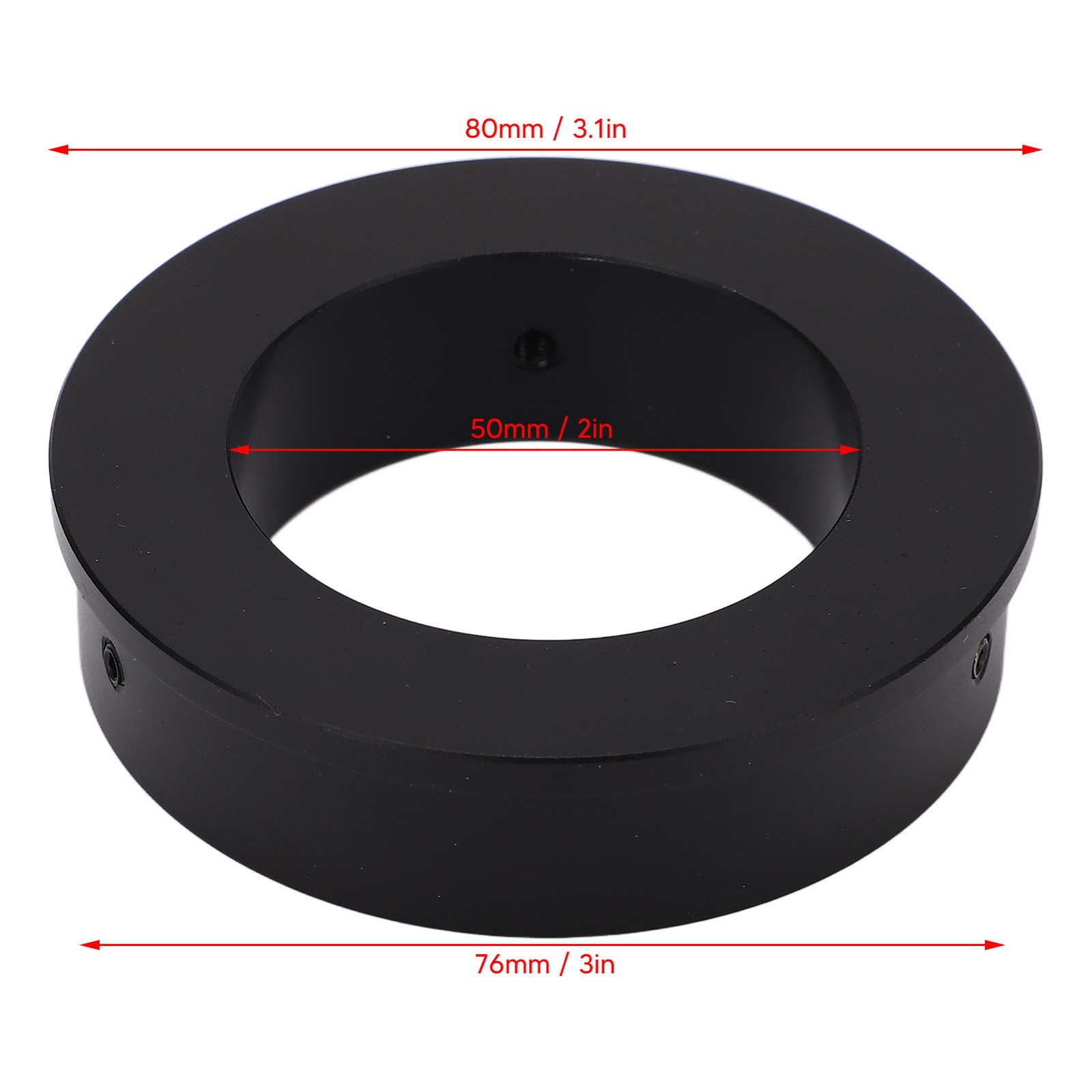 Stereo Microscope Camera Adapter 76mm To 50mm For Monocular C Mount Len BEA