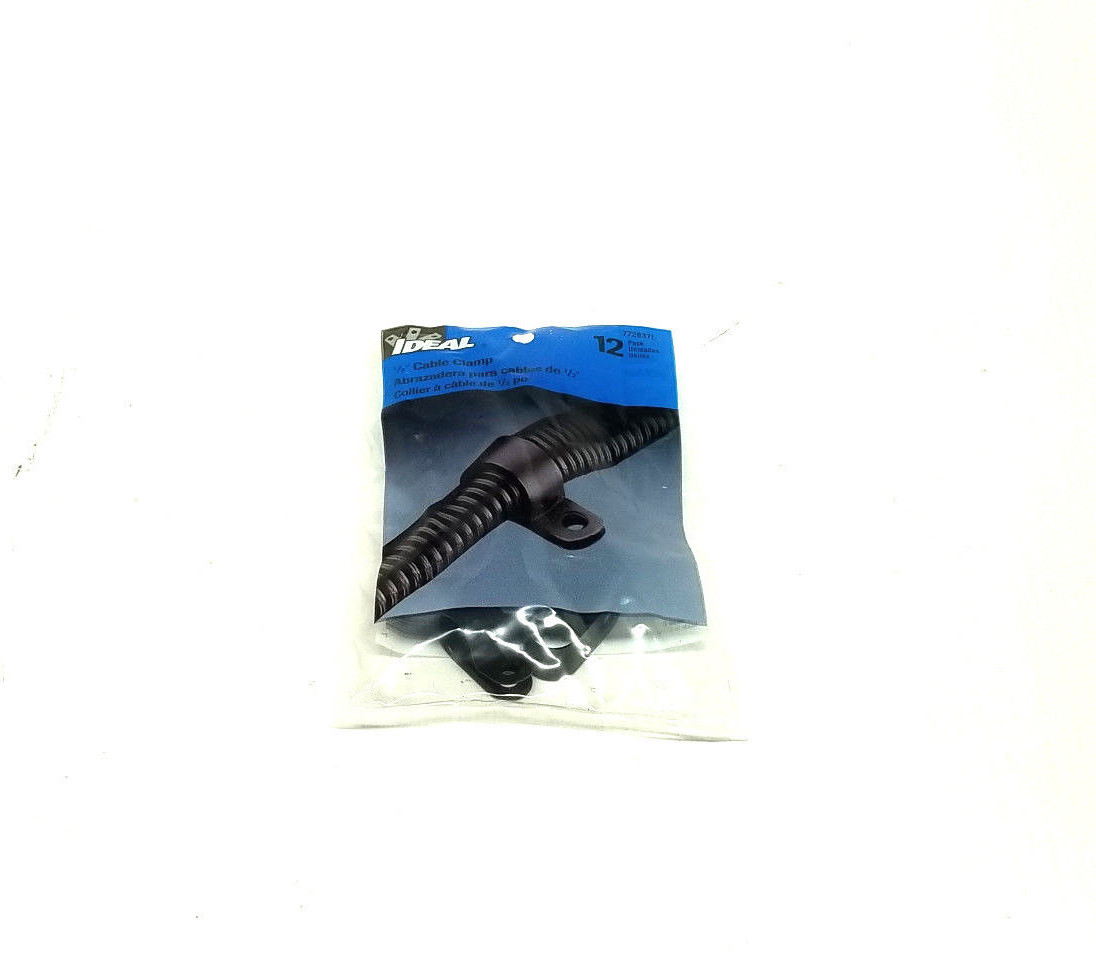 Ideal 772837L 1/2" Cable Clamp 12 Pack