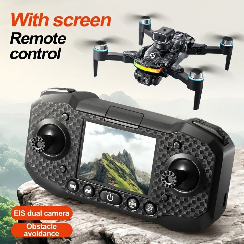 8K Dual Camera 2 Battery Brushless Drone Obstacle Foldable 5G WiFi Screen Remote