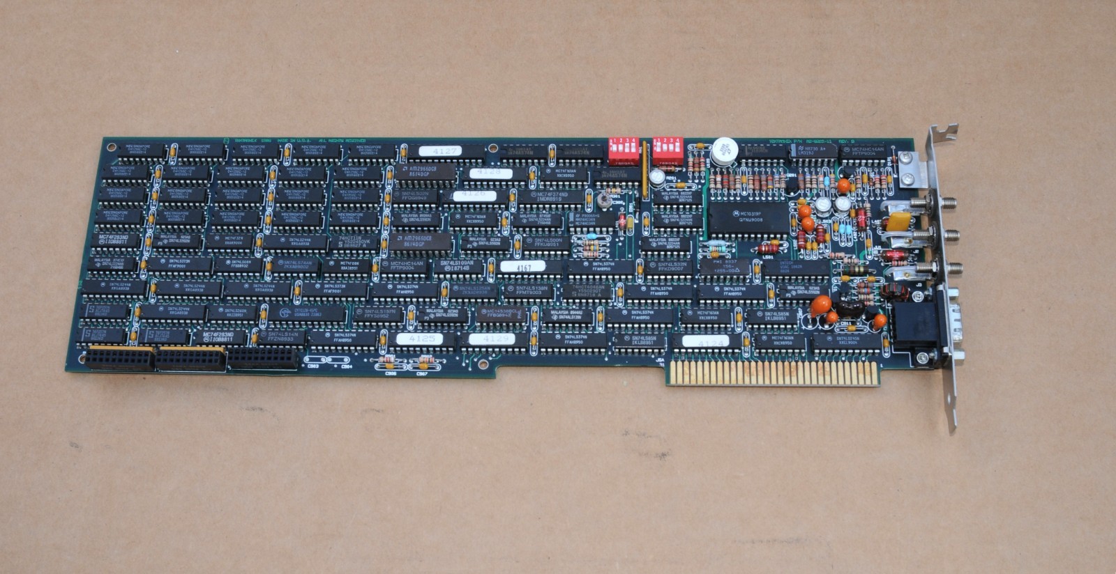 TEKTRONIX PC BOARD, M/N PB-9229-01, SAMPLE INPUT/OUTPUT BOARD, USED, UNTESTED