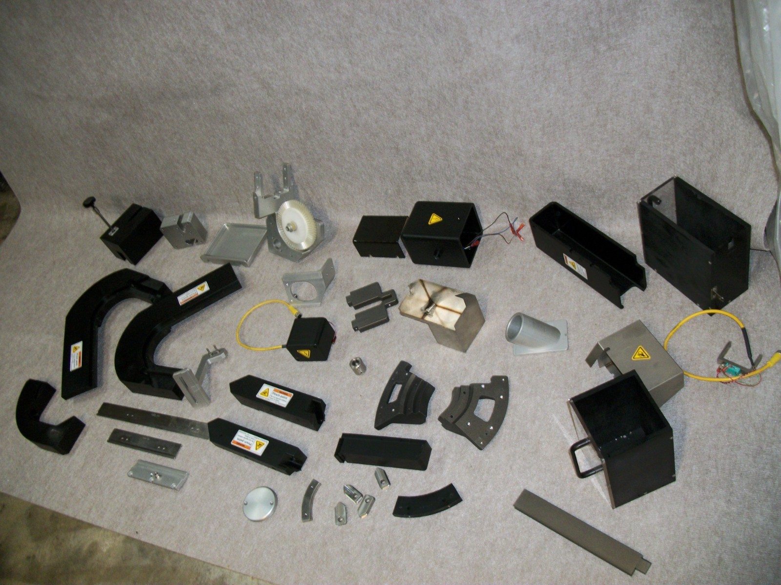 LARGE PARTS LOT FOR A  DELTA HARTNETT INK PRINTER