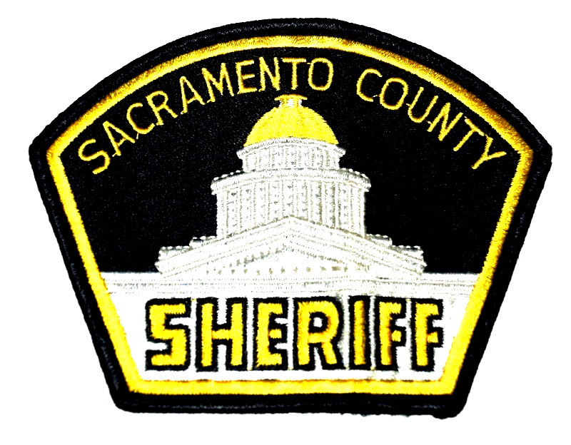 SACRAMENTO COUNTY – SHERIFF - CALIFORNIA Sheriff Police Patch CAPITOL DOME USED