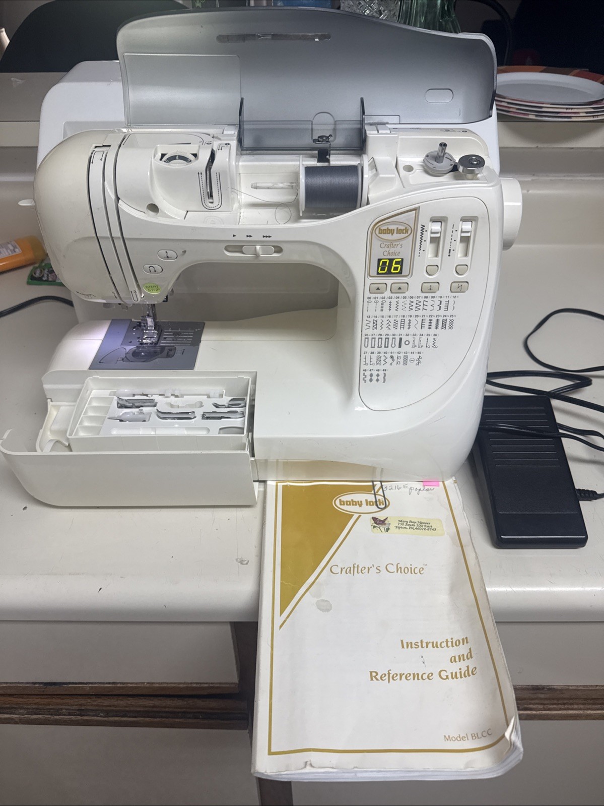 Baby Lock Crafters  Choice BLCC Working