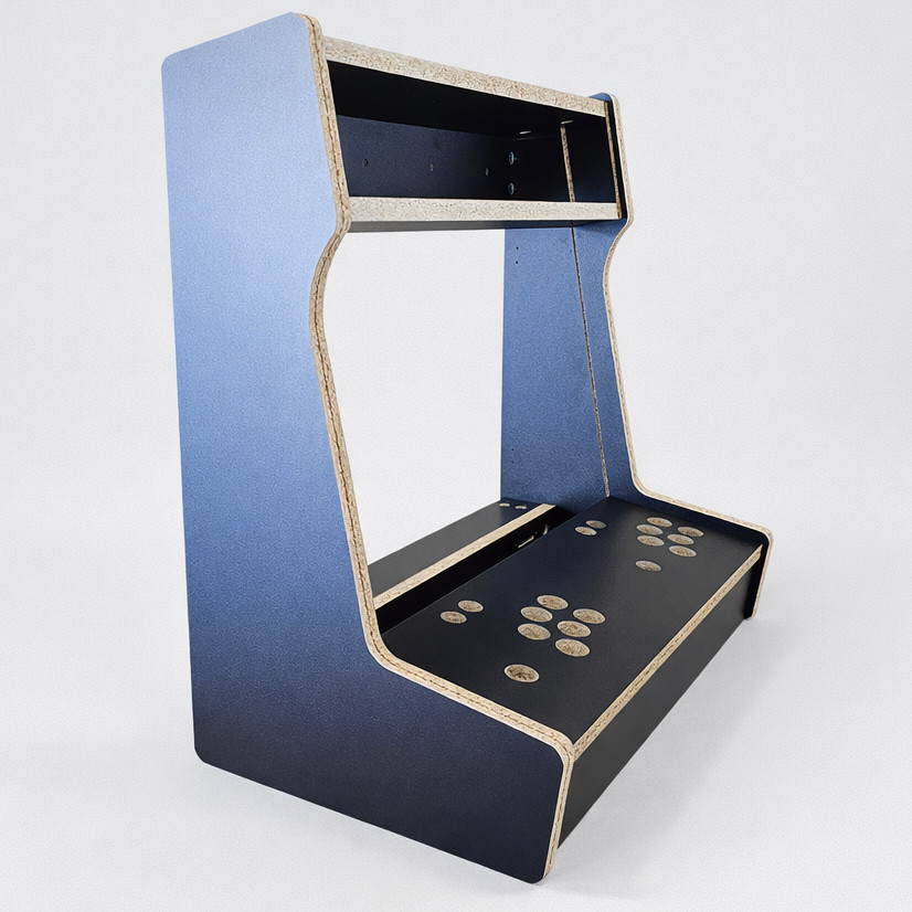 DIY Arcade Machine Cabinet Kit, can be wall mounted - 3/4" Wood - Easy Assembly