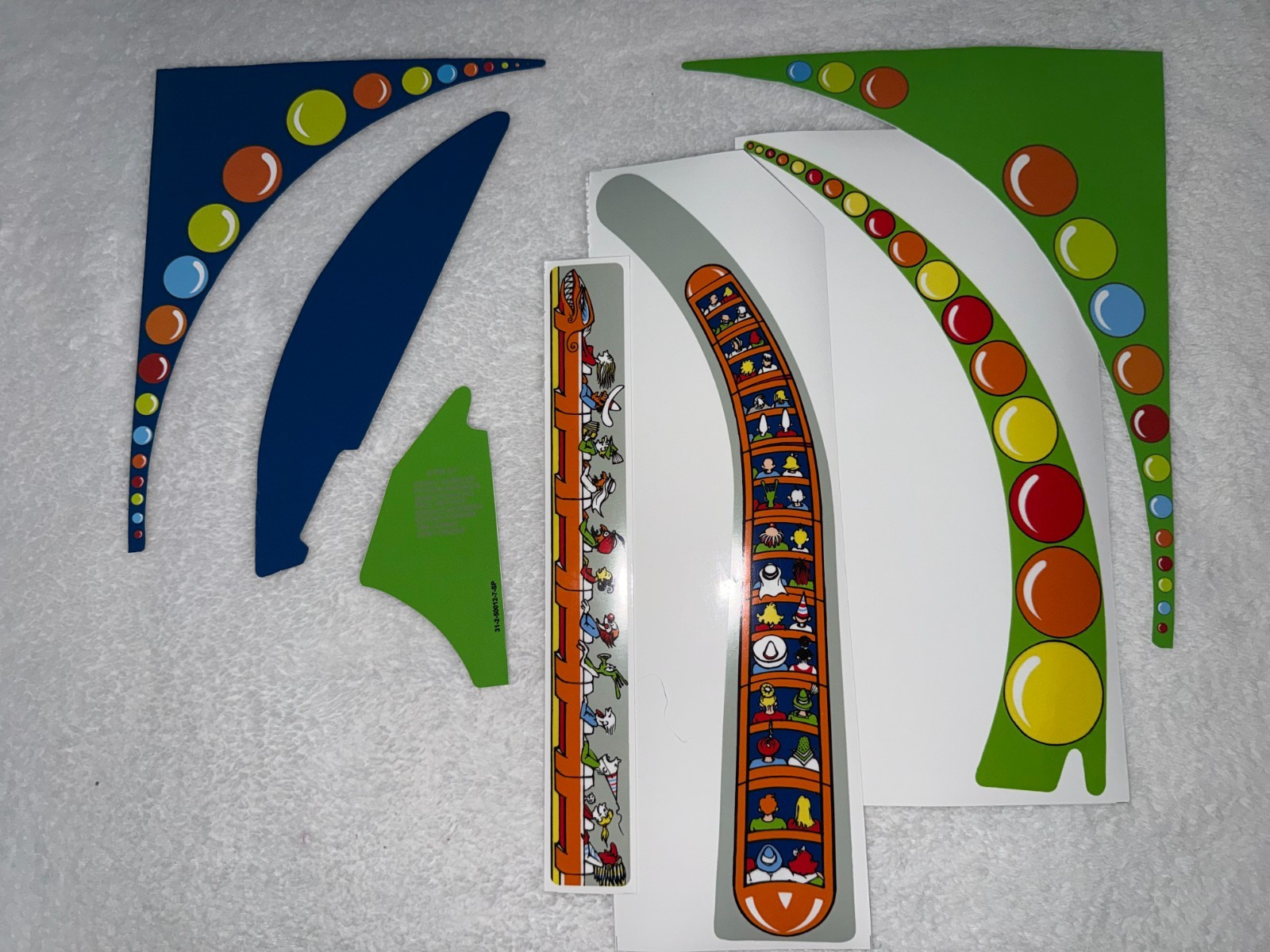Hurricane ramp stickers - full set