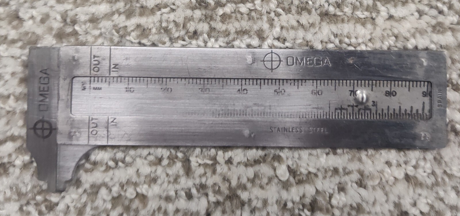 🗽VINTAGE OMEGA SLIDE CALIPER