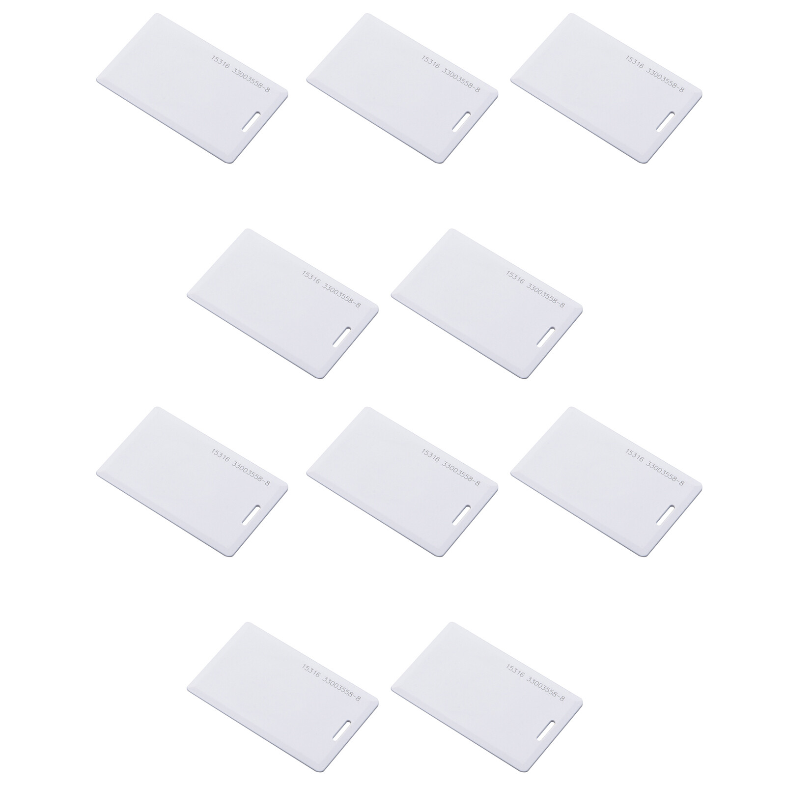 10PCS 125kHz 26 Bit HID ProxCard II Cards Proximity Access Control Card Key Fob