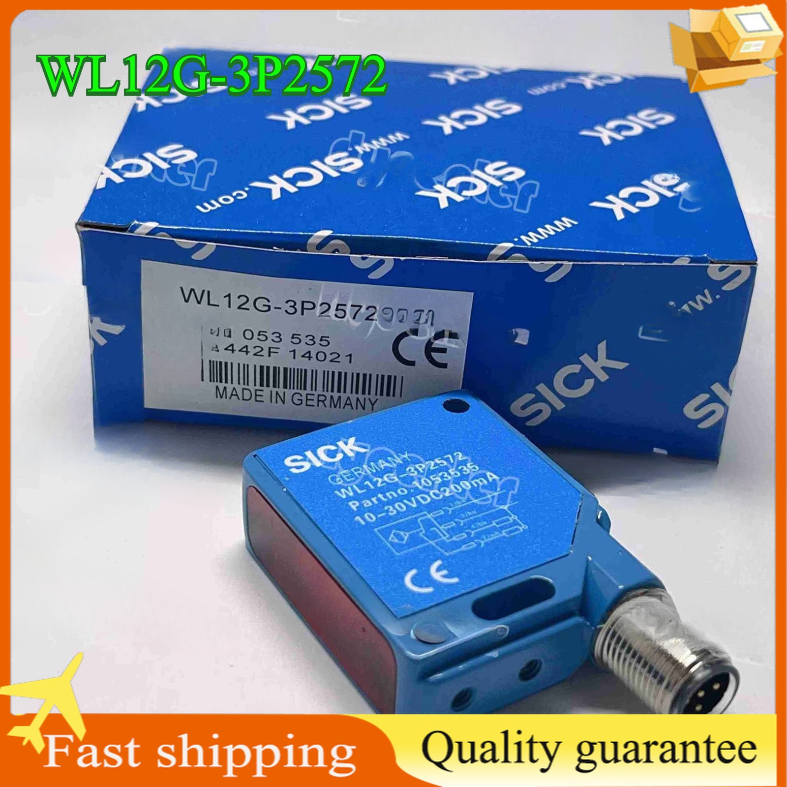 1PCS New for photoelectric sensor WL12G-3P2572 fast shipping with box