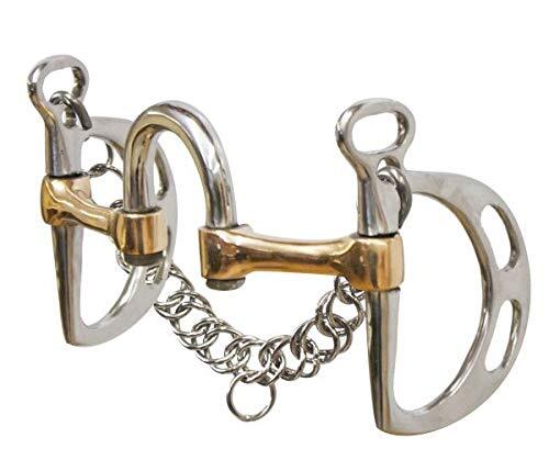 Showman Stainless Steel Slotted Correction Kimberwick Bit