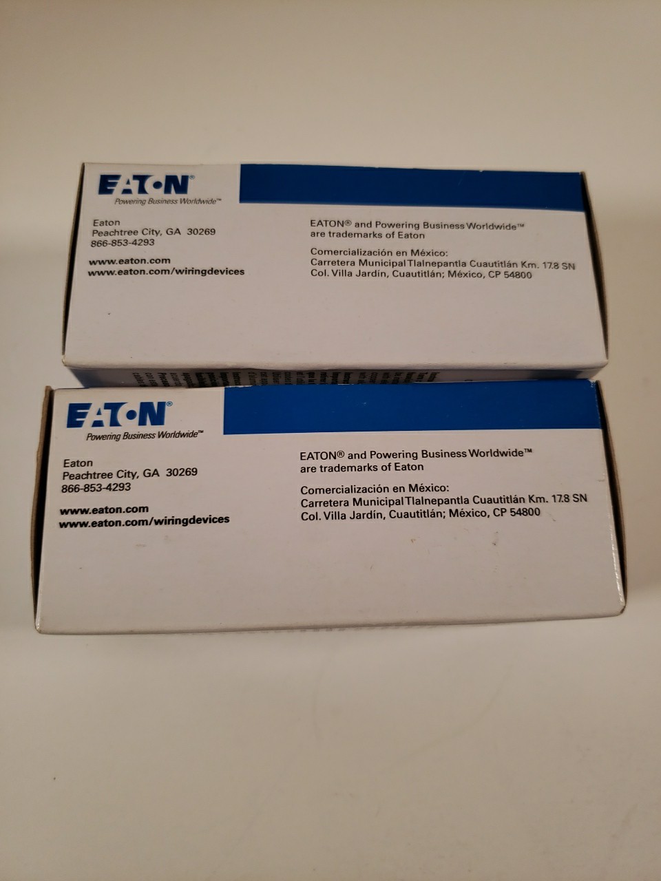2ct Eaton Combination Device 271V-BOX, Ivory