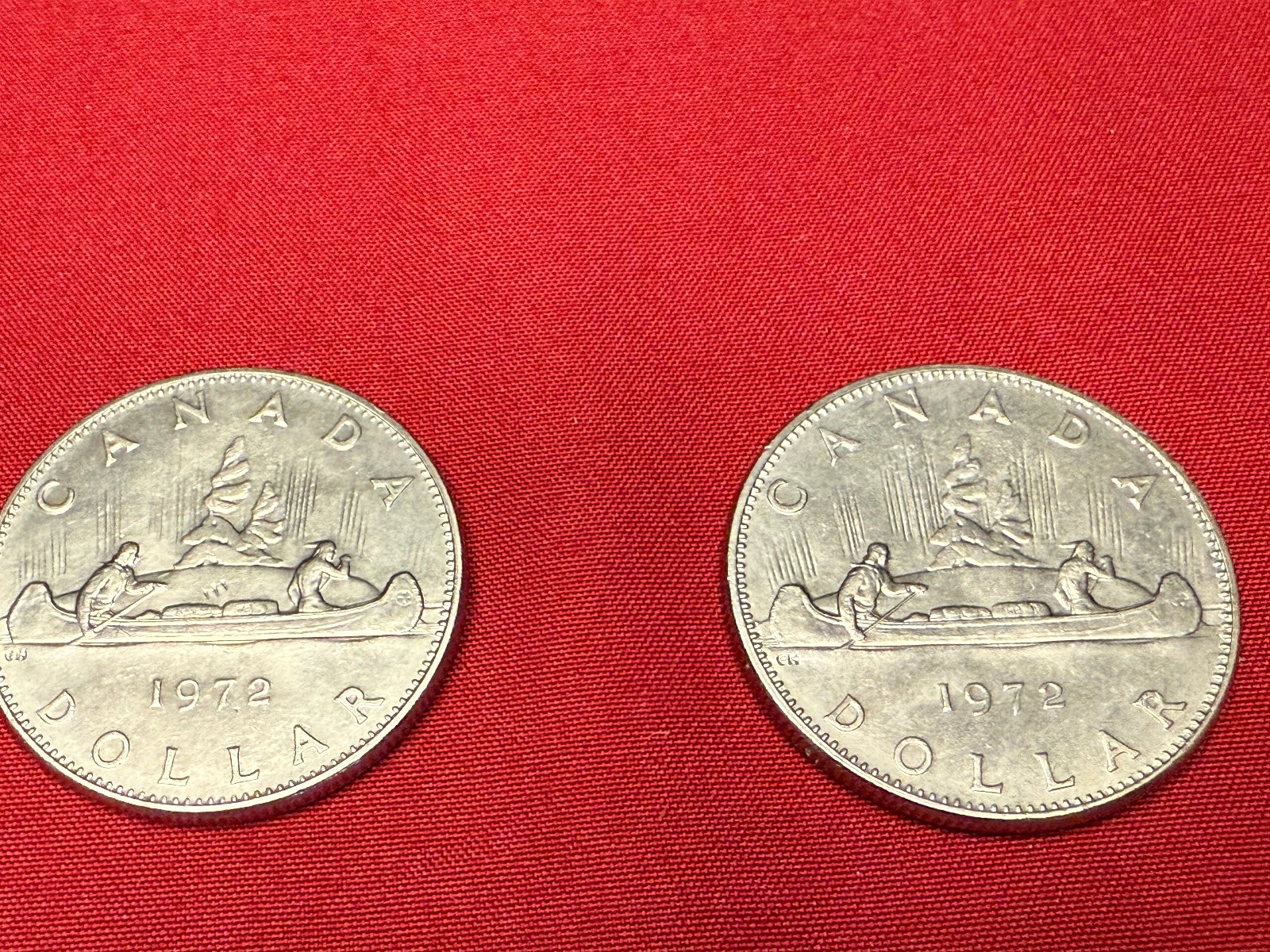 Canada 1972 Voyageur Silver Dollar