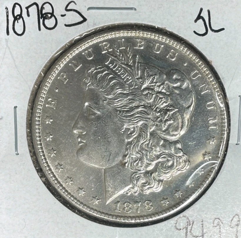 1878-S MORGAN SILVER DOLLAR ~ SLIDER  ~NICE COIN~