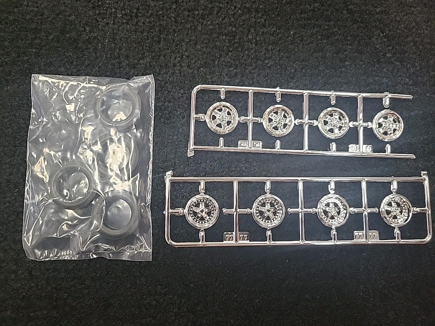 1985 85 Olds Oldsmobile 442/FE3-X  Show Car 1/25 Scale Model Wheels Tires